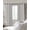 Light brown, variant on Beige Brown Striped Blackout Curtains for Bedroom/Living Room, Thermal Insulated Kitchen Curtains, Modern Farmhouse Geometric Grommet Darkening Window Treatment Drapes 42"x84"x2