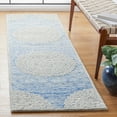thumbnail image 2 of SAFAVIEH Metro Denholm Medallion Runner Rug, Blue/Ivory, 2'3" x 8', 2 of 8