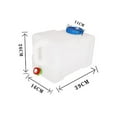 thumbnail image 4 of koolsoo Water Container Camping Water Storage Jug for Self Driving Cars BBQ Survival 12L, 4 of 9