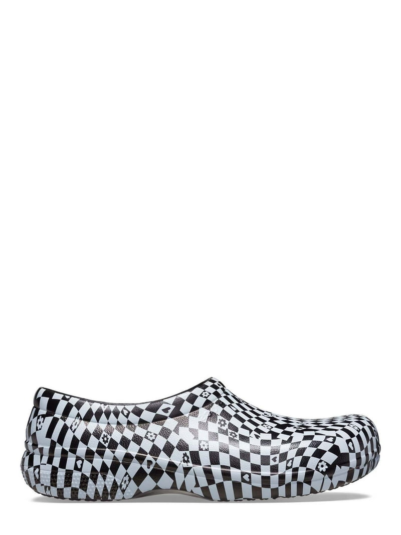 Crocs at Work Unisex On The Clock Graphic Work Slip On Clogs  display picture 3