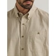 thumbnail image 3 of Wrangler George Strait Tan Plaid - Mens Shirt  - 112338096, 3 of 4