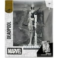 thumbnail image 1 of Marvel Collectible 7 Inch Statue Figure 1/10 Scale Posed Scene Exclusive - Deadpool (Line Art) Gold Label, 1 of 2