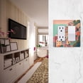 thumbnail image 5 of Yayeee Rocker Switch Wall Plate 1-Gang 4.6"x2.9" Home Decorative Outlet Cover, Cityscape Painting, 5 of 6