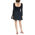 thumbnail image 2 of STAUD womens  Cassidy Mini Dress, s, Blue, 2 of 3