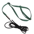 thumbnail image 4 of Bird Harness Leash, Soft Adjustable Nylon Webbing Ultra Light Bird Training Rope  For Lovebird Green, 4 of 8