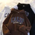 thumbnail image 2 of Sudadera gruesa con forro polar para hombre, chaqueta holgada de estilo coreano de gran tamaño, chaqueta para estudiantes, ropa informal de moda, novedad de Otoño de 2023, 2 of 5