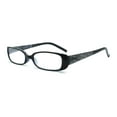 thumbnail image 3 of EYE ZOOM 5 Pack Plastic frame Fashion Design Reading Glasses with Pouch for Women (Black, Strength: +1.25), 3 of 7