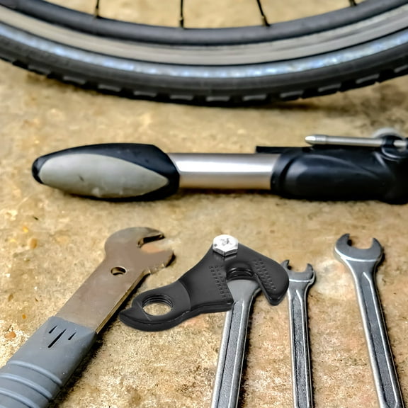 SOPOTUTU Rear Derailleur Hanger Hook Iron 1Set