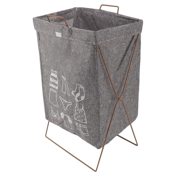 Cesta Plegable Para La Colada, Cesta Plegable Para Ropa Sucia, Gran Capacidad, Marco De Hierro Resistente Que Ahorra Espacio Para Uso Doméstico Para Almacenar Artículos