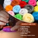 thumbnail image 4 of 24 Colores Aguja Fieltro Lana - Naturaleza Fibra Lana Hilo Aguja Fieltro a Mano para Fieltro Lana Suministros para Hilo Bricolaje Materiales para Manualidades 3g/pack Unique Bargains mecha de lana, 4 of 7