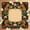 Color 4, variant on Mahjong Mat 31.5" x 31.5" Elegant Pink Cranes Lotus Floral Frame Ornamental Circular Non-Slip Noise Reduction American Mahjong Tiles Table Cover for Dominoes Poker Card Board Games Gift