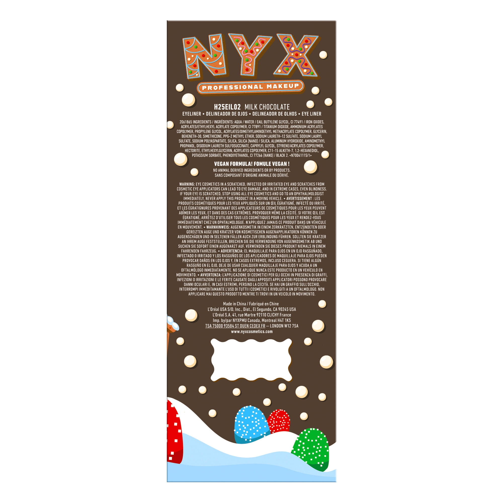 NYX Professional Makeup Holiday Candy Swirl Eyeliner