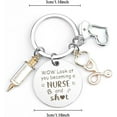 thumbnail image 2 of Nurse Graduation Gift for Women Nurse Keychain Nurses Week Gifts Graduation Presents for Nurses Appreciation Gifts, 2 of 12