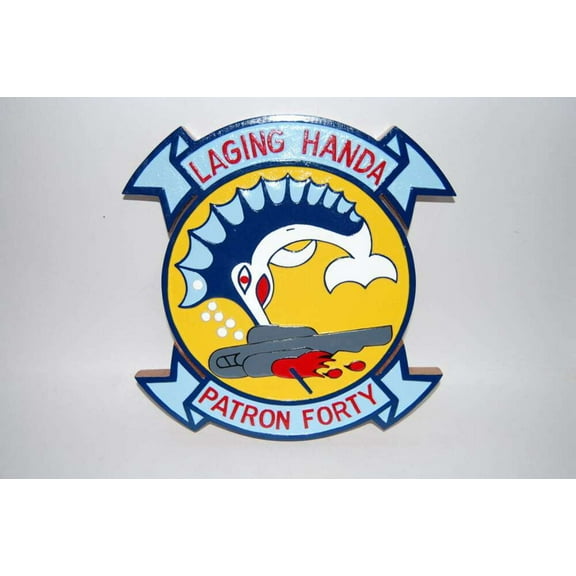 VP-40 Fighting Marlins Plaque