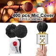 thumbnail image 3 of 400 PCS Housse de Microphone Jetable, Couverture de Micro Non Tissé, Pare-Brise Sans Odeur, Chapeau de Protection de Micro Portable Universel pour la Collecte d'Informations de la Salle d'Enregistrement KTV, 3 Pouces, 3 of 5