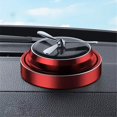 thumbnail image 2 of Ambientador portátil para coche, difr de Aroma, energía Solar, Mini artesanías, accesorios de decoración, aromaterapia para coche, apto para coche, rojo Sunnimix Difusor de aroma de coche, 2 of 8