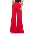 thumbnail image 1 of Pantalones Conjunto de pantalones acampanados Pantalones acampanados negros Pantalones holgados Mujer Pantalones de mujer Pantalones casuales Adepaton LRWJ161-19, 1 of 2