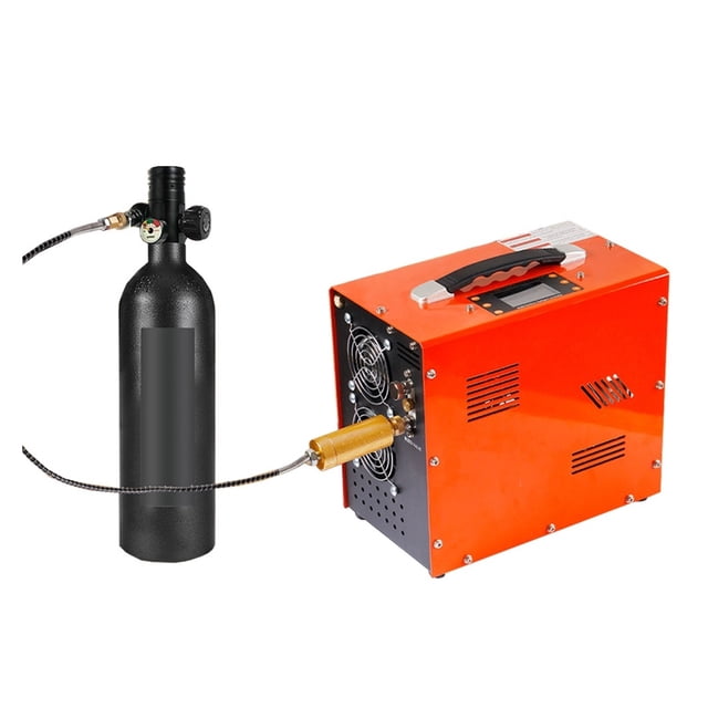 PCP Air Compressor With Pure Digital Display 4500psi Pcp Pump Pcp Air Rifle Car Pump 12V Pcp 300bar Submersible Pump