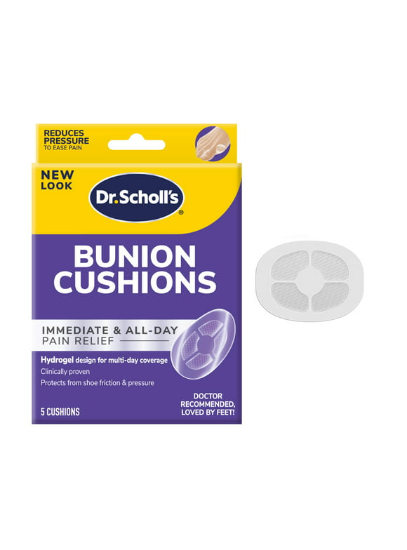 Dr. Scholl's Bunion Cushion with Hydrogel Technology, 5 Ct
