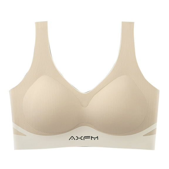 Women's Seamless Bras No Underwire Brassiere Bra Padded Soft Wireless Bralettes Back Smothing Pullover Umderwear Trendy Breathable Corset