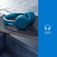 thumbnail image 4 of Auriculares inalámbricos PHILIPS H4205 con controladores externos de 32 mm, azules, 4 of 7