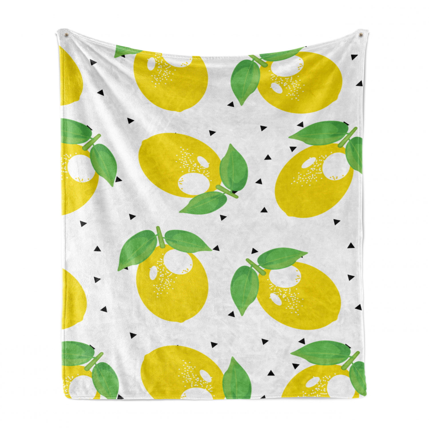Fleece Throw Blanket Big Soft Lightweight for Couch Tropical Fruit,Dragon Fruit,Pineapple,Lemon,Pink 60x50 