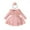 Pink, variant on ameIAEA Baby Girl Fall Winter Outfit Long Sleeve Ruffle Tulle Romper Dress Headband Set Newborn Infant Clothes