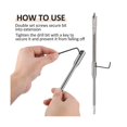 thumbnail image 2 of Drill Bit Extension 6, 12 Inch Drill Bit Set Wood Spade Bit Set With Wrench Key For Wood Constructi, 2 of 5