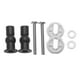 thumbnail image 3 of Kit de accesorios para bridas de inodoro, herrajes de montaje resistentes Tornillos largos, 3 of 7