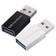 Shuliwen USB Data Blocker 2 PCS USB Data Blocker Male to Female Adapter