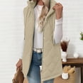 thumbnail image 4 of Winter Saving Beifu Winter Vest for Women Womans Vest Trendy Plain Sleeveless Quilted Jacket Casual 2025 Winter Warm Outwear Fall Outfits 2025 Fashion, 4 of 9