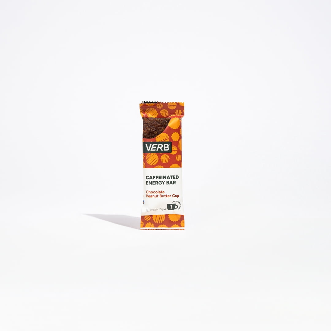 Verb Caffeinated Snack Bars, Chocolate Peanut Butter Cup 16ct box