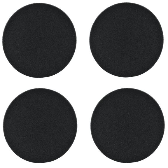 4 Pcs Round No Splatter Pad Oil, MODANU Drain Splash Pad Fits Most Oil Drains Pan Anti Splash Oil Mat for Car Oil Changing Transmission Drain Pan(15 inch, Black)