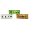 thumbnail image 6 of Jennygems Shamrock Wooden Block Set, St. Patrick's Day Decor for Shelf or Tiered Tray, 5.5 x 2 x 0.75 in, 6 of 9