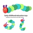 thumbnail image 3 of Juguete de Bloques de Madera Juguete de Bloques de Educación Temprana de Oruga Hambrienta Divertida Y Linda para Niños Pequeños de 3 Años en Adelante ANGGREK Otros, 3 of 8