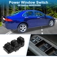 thumbnail image 2 of Interruptor de ventana eléctrica Unique Bargains No.35750T2AH21 para el lado del conductor delantero del Honda Accord 2013-2016 en negro, 2 of 7