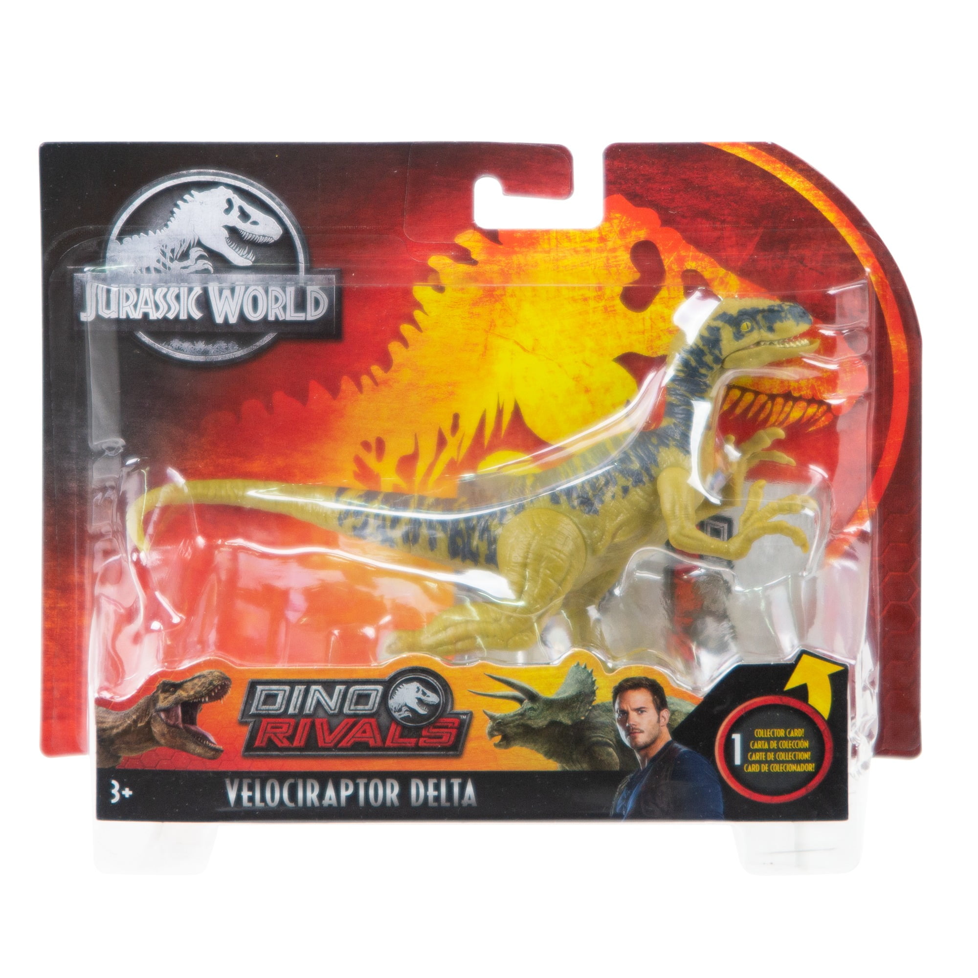 Brand New Jurassic World Dino Rivals Velociraptor Charlie & Proceratosaurus Lot