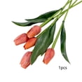 thumbnail image 2 of Artificial Tulip Flowers, Realistic Soft Silicone Flowers, for Wedding Home Decor, Bouquet, Party and Photo Shooting Props, Indoor Decorations, 2 of 7