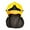 Yellow, variant on Runquan Firefighter Helmet Costume Accessory Dress up Firefighter Hat for Kids Child Red