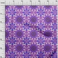 thumbnail image 3 of oneOone Cotton Poplin Twill Violet Fabric Geometric Sewing Material Print Fabric By The Yard 56 Inch Wide, 3 of 4