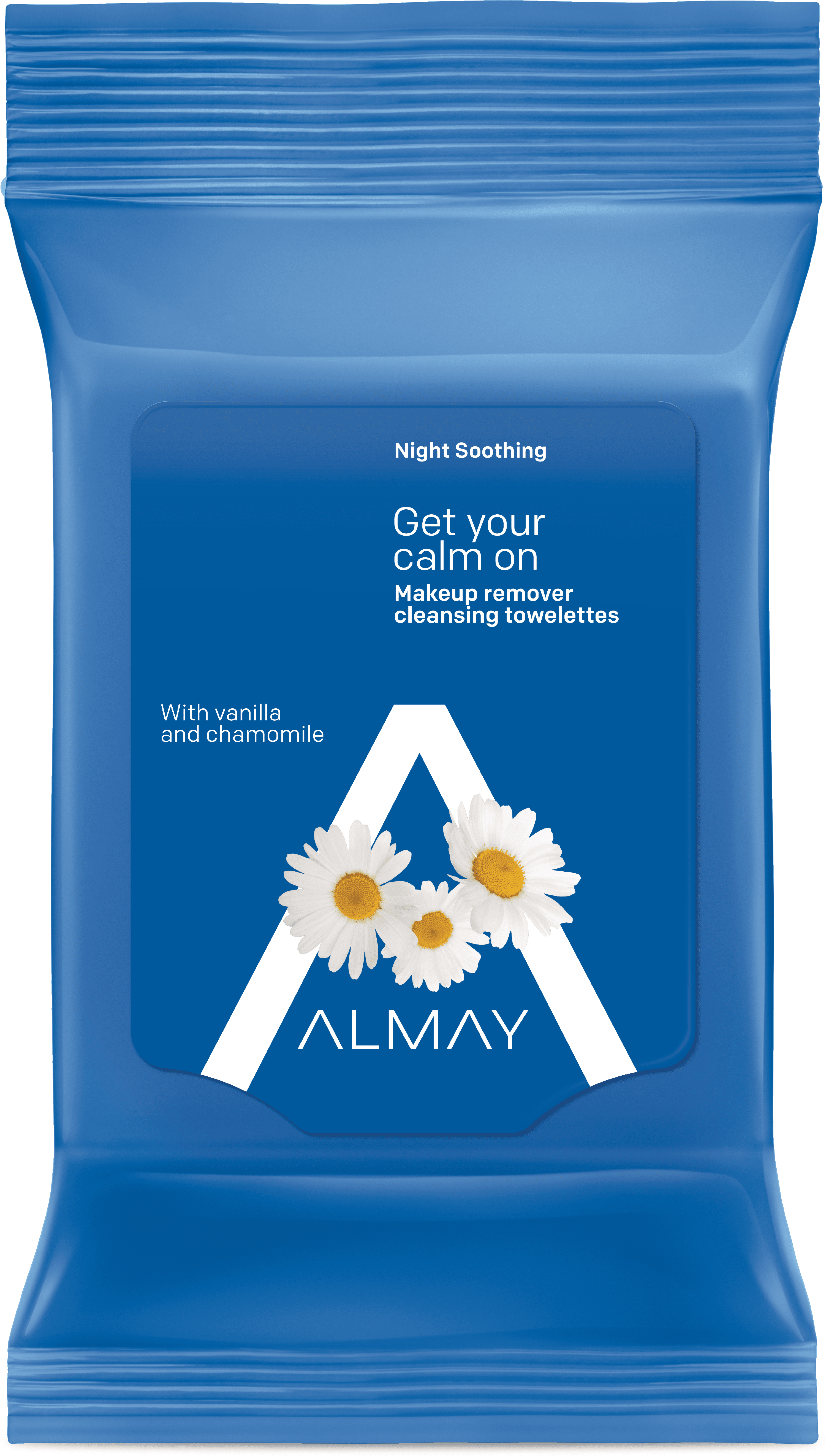 Almay Night Soothing Makeup Remover Cleansing Towelettes, 25 Wipes