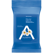 Almay Night Soothing Makeup Remover Cleansing Towelettes, 25 Wipes