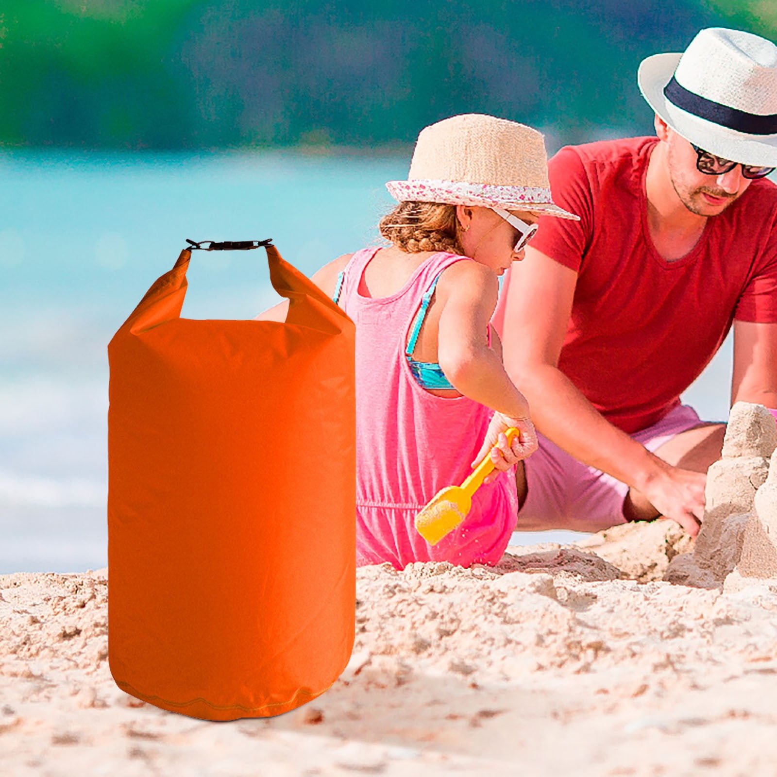 Waterproof Dry Bag 18.9 Inch, Lightweight Large Capacity Dry Storage for Canoe Kayaking Rafting Boating Hiking Camping Travel Fishing Sea Swimming Paddle Board