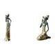 thumbnail image 1 of Estatua de mujer tribal africana, figura de mujer africana, pieza decorativa ligera hecha a mano, artesanía coleccionable, adorno de resina, escultura, 1 of 8
