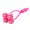 Pink, variant on Cat Face Massager Roller Pet Grooming Brush Tool Silicone Massage Roller for Relaxation and Comfortable Grooming Experience