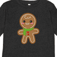 thumbnail image 4 of Inktastic Gingerbread Christmas Boys or Girls Long Sleeve Toddler T-Shirt, 4 of 5