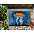 thumbnail image 3 of Carolines Treasures MW1223JMAT Calm Water Jellyfish Door Mat Indoor Rug or Outdoor Welcome Mat 24x36 Doormat  24H X 36W, 3 of 4