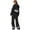 Black, variant on Cherry Sweatpants Set for Women Cherry Sweat Set for Women Women's 2 Piece Outfits Cherry Trim Print Hoodie Sweatsuit Sets Oversized Sweatshirt Wide Leg Sweatpants With Pockets, Black-L