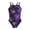 Purple, variant on TYR Girls' Radiant Flaire Diamondfit One Piece Swimsuit