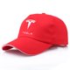 thumbnail image 2 of Gorra de béisbol Tesla para coche, gorra para hombre y mujer, gorras de béisbol unisex Tesla para hombre, sombreros para fanáticos del coche, biała, 2 of 4